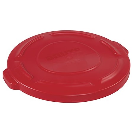 Rubbermaid Rubbermaid Brute Flat Trash Can Lid - 20 Gallon, Red BUY00030830